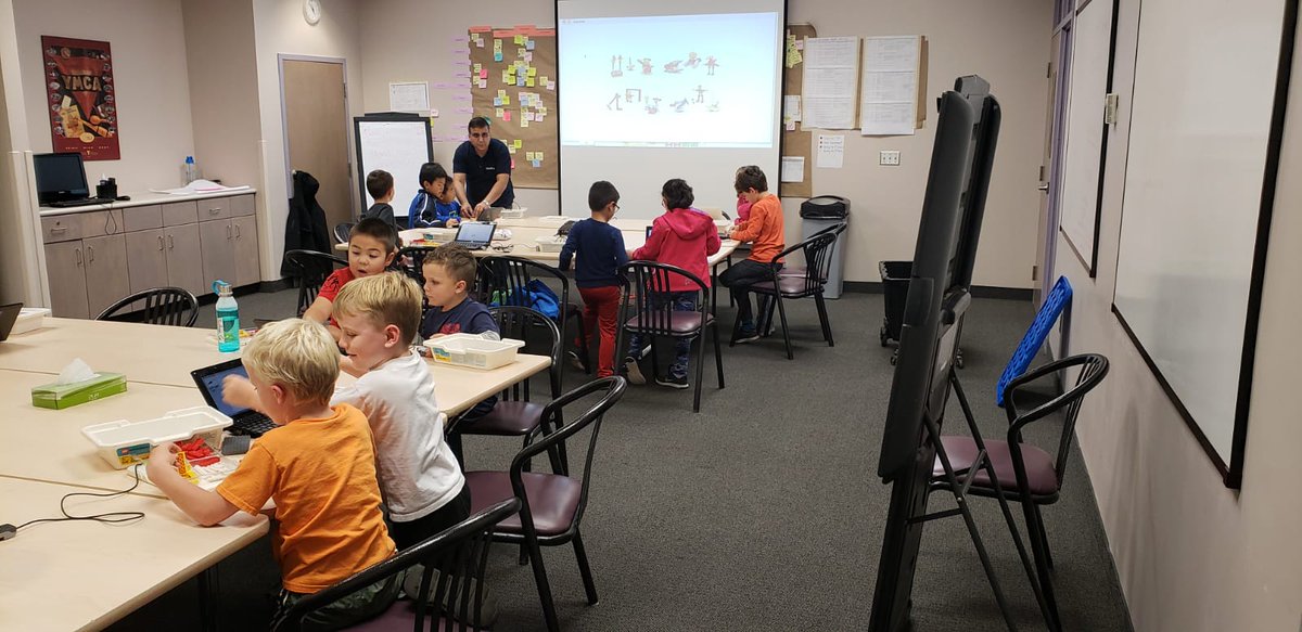 stemrover's tweet photo. we started a new session of LEGO WeDo for kids at YMCA- YWCA of Guelph
#Robotics #LEGOS #STEMeducation https://t.co/XcyrrhkbtB