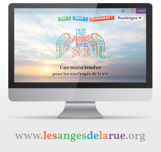 Notre site internet lesangesdelarue.org