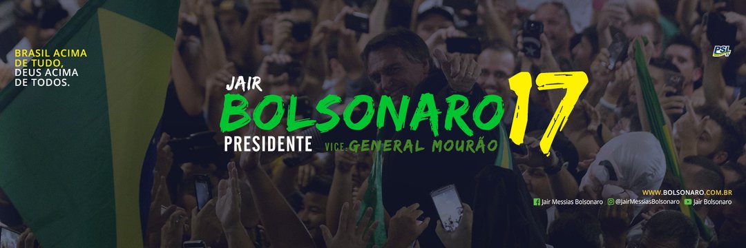 #Bolsonaro2018  Quero no 1*Turno