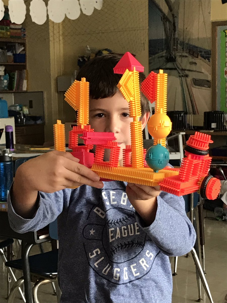 Students are using LEGO and other creative building tools to make one of the 3 ships Columbus and his crew sailed on! We also used the Pebble go website on our Chrome-books to search for more Columbus facts and small group work to have fun learning! What a great Friday!