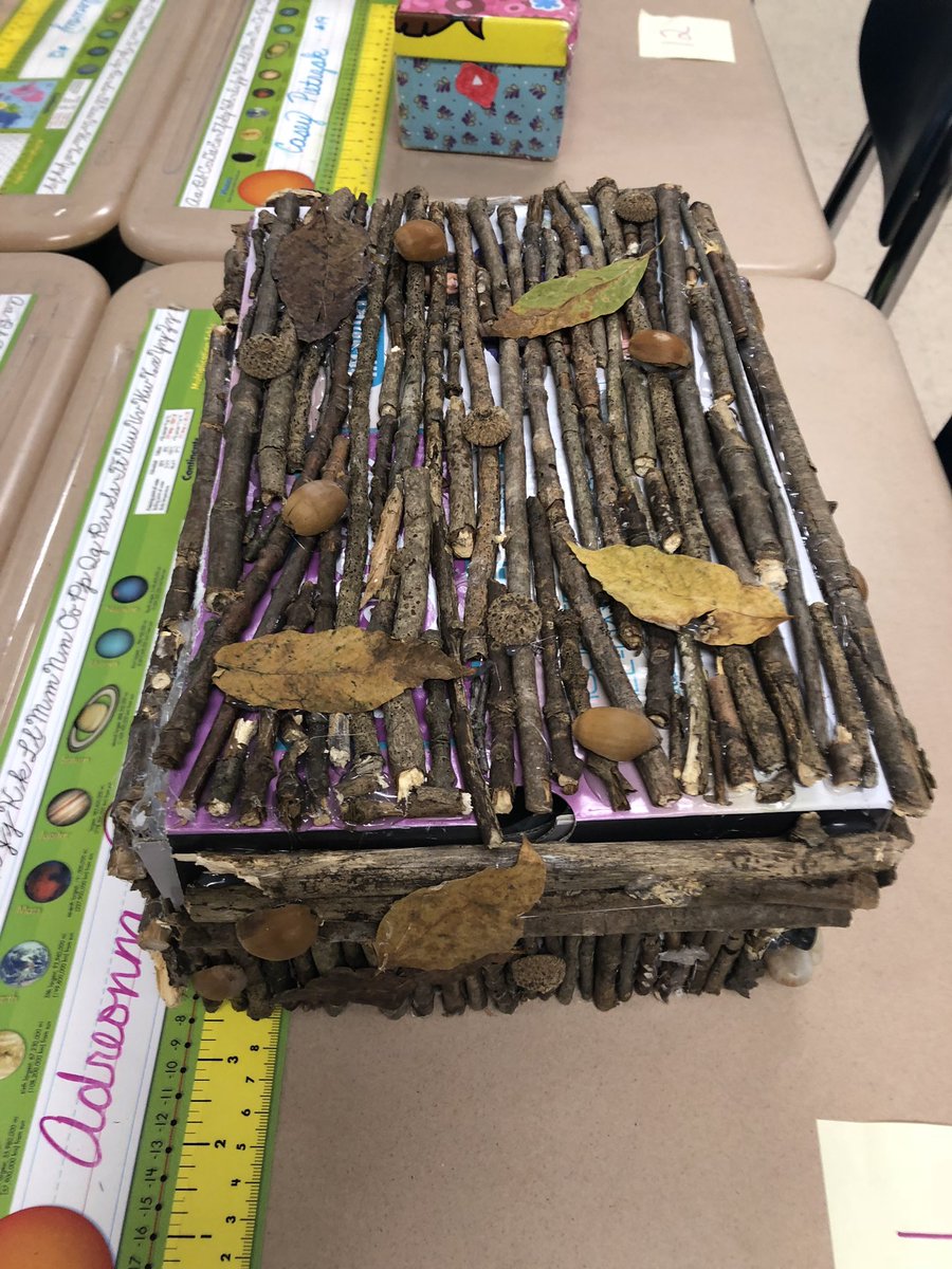 SPrivetts's tweet photo. Creative student time capsules! Ss investigate to figure out who is who! @MrsFravel #IS_Groundbreakers #ISinnovators https://t.co/nMAdFRiUym