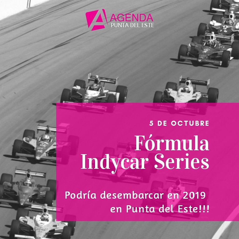 La Fórmula #Indycar Series podría desarrollarse en #PuntaDelEste, a principios del 2019!!! De concretarse sería la primera vez, en los últimos 30 años, que el evento saldría de Estados Unidos.
#maldonado #puntadeleste2019 #uruguay #puntadeleste2018 #puntadelesteuruguay #pde