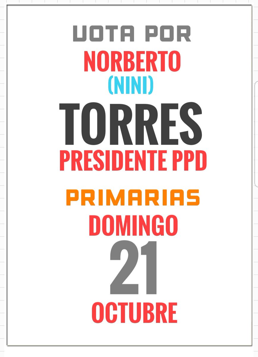 NorbertoNini's tweet photo. ¡Cuento con tu voto! #21DeOctubre #Nini202 https://t.co/6Go4g7PDGf
