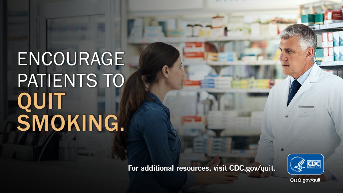 CDC Tobacco Free on Twitter "Pharmacists can be a great partner for