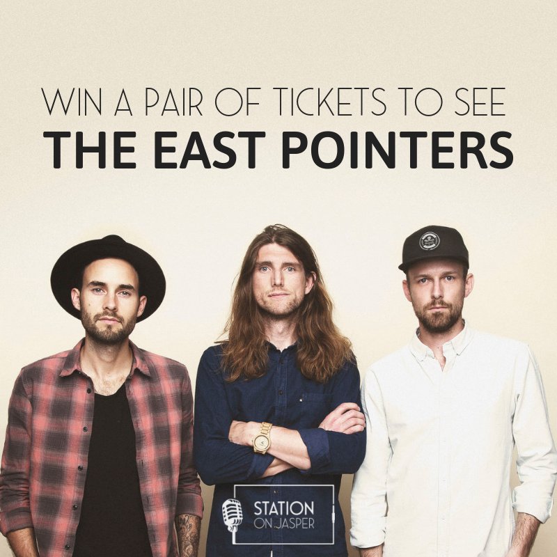 <a href="/TheEastPointers/">The East Pointers</a> are coming and we want to send you a friend and to see this incredible show, on us! The show is Saturday, October 13 - we draw October 11!

To enter the contest:
⚡Follow <a href="/StationOnJasper/">Station On Jasper</a>
⚡Retweet
⚡Tag a friend

#yegmusic #yegfolk #giveaway