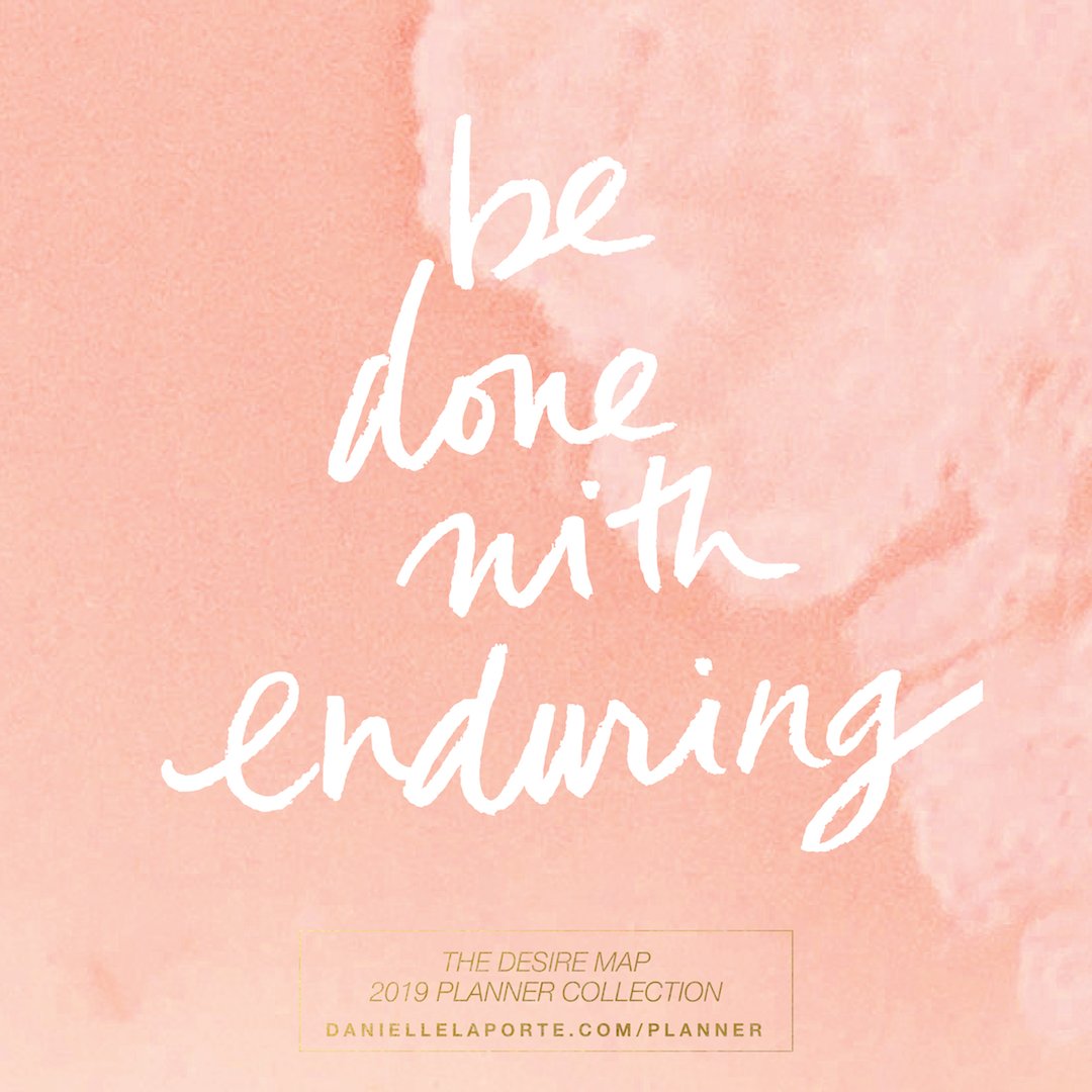 DanielleLaPorte's tweet photo. A love note from me to you. This #truthbomb lives on the pages of the #DesireMap Planner—and it’s only available for #2019. Let your heart guide your plans to make stuff happen. 💗https://t.co/wVQMuIe77k #DesireMapPlanner #LetsMakePlans https://t.co/qWH285LPlK