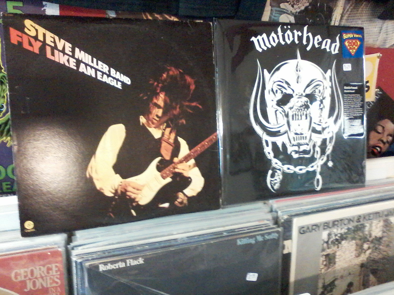 Happy Birthday to Steve Miller & the late Fast Eddie Clarke of Motorhead 
