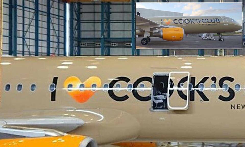 Thomas Cook rebranding didn’t go quite to plan... 👀 oops...