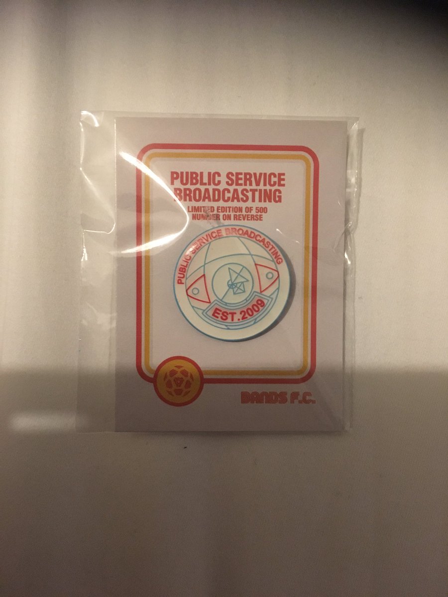 kcolombie74's tweet image. Arrived home to this little @PSB_HQ beauty from @_Bands_FC . Love it! #publicservicebroadcasting #bandsfc