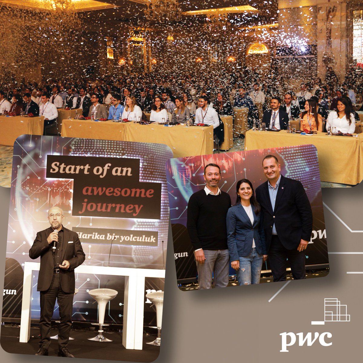 PwC_Turkiye's tweet image. Start of an awesome journey...Welcome to PwC... #pwcdeilkgun