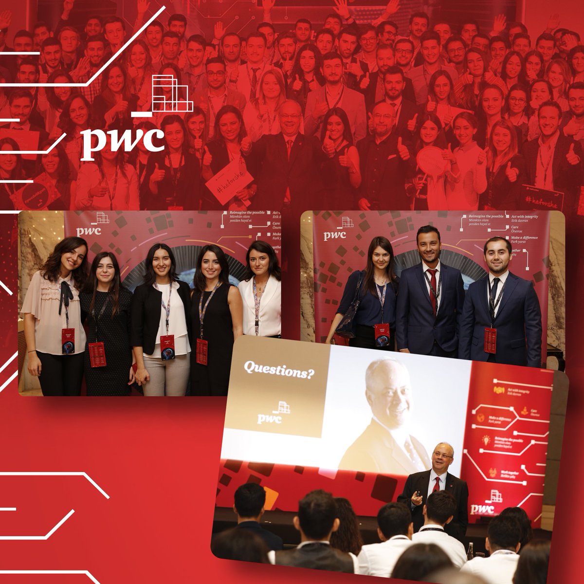 PwC_Turkiye's tweet image. Start of an awesome journey...Welcome to PwC... #pwcdeilkgun