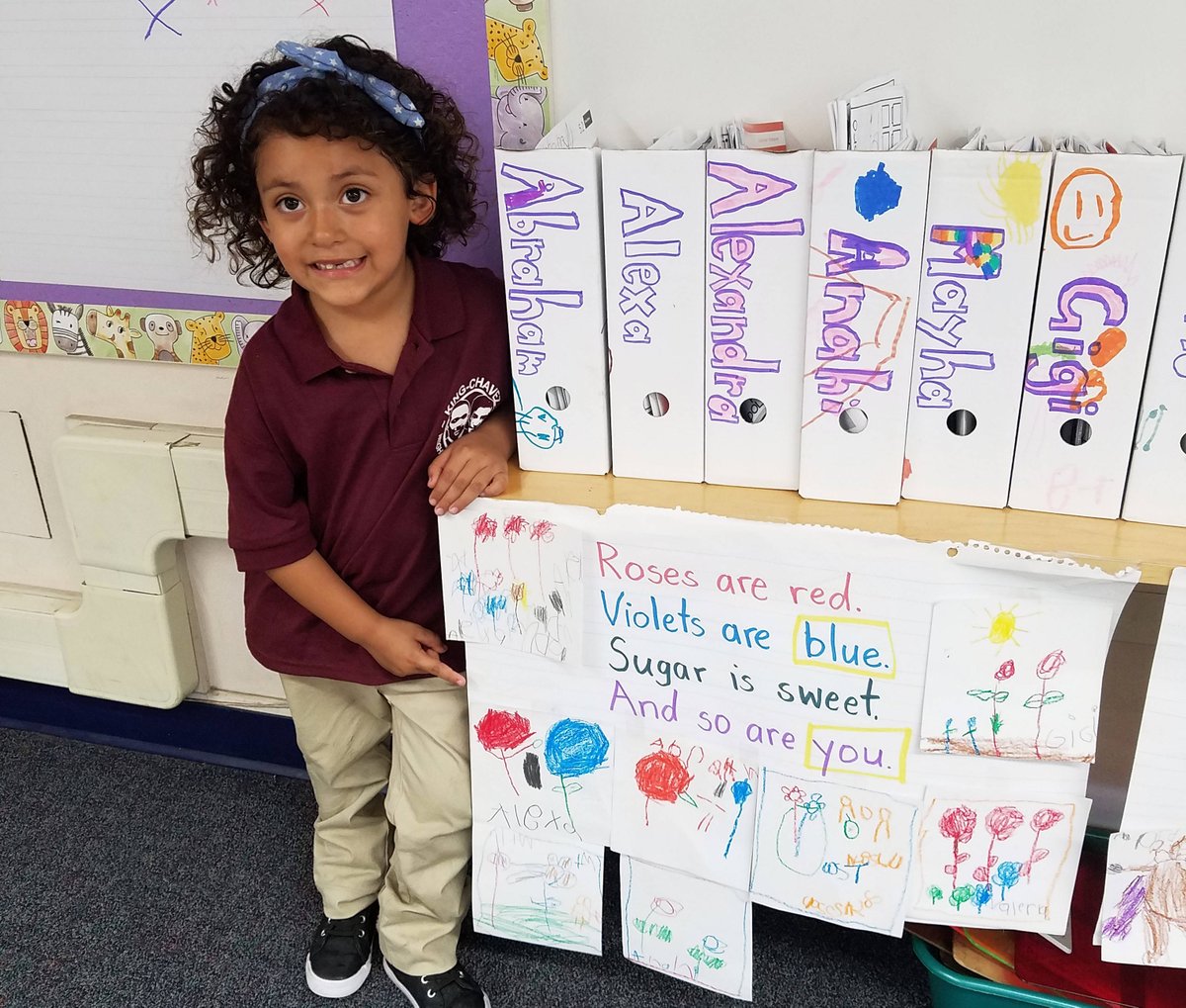 sdneighborhood's tweet photo. Last night, Academies at the Blue School hosted an Open House for students and families. Those in attendance had the opportunity to check out the amazing work of our students, as well as visit homeroom, enrichment, and intervention classrooms. #KCPrimary #KCArts #KCAthletics https://t.co/AeHBwbvtKx