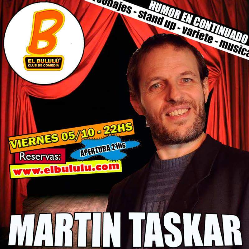 HumorTaskar's tweet image. Hoy viernes hago mi show de stand up en el continuado del @teatrobululu. El templo de la comedia! También actúan los geniales @ElCablePelado y Markielo. Tengo 2 pares de entradas para regalar. Las querés? Pedime. Va a estar espectacular.