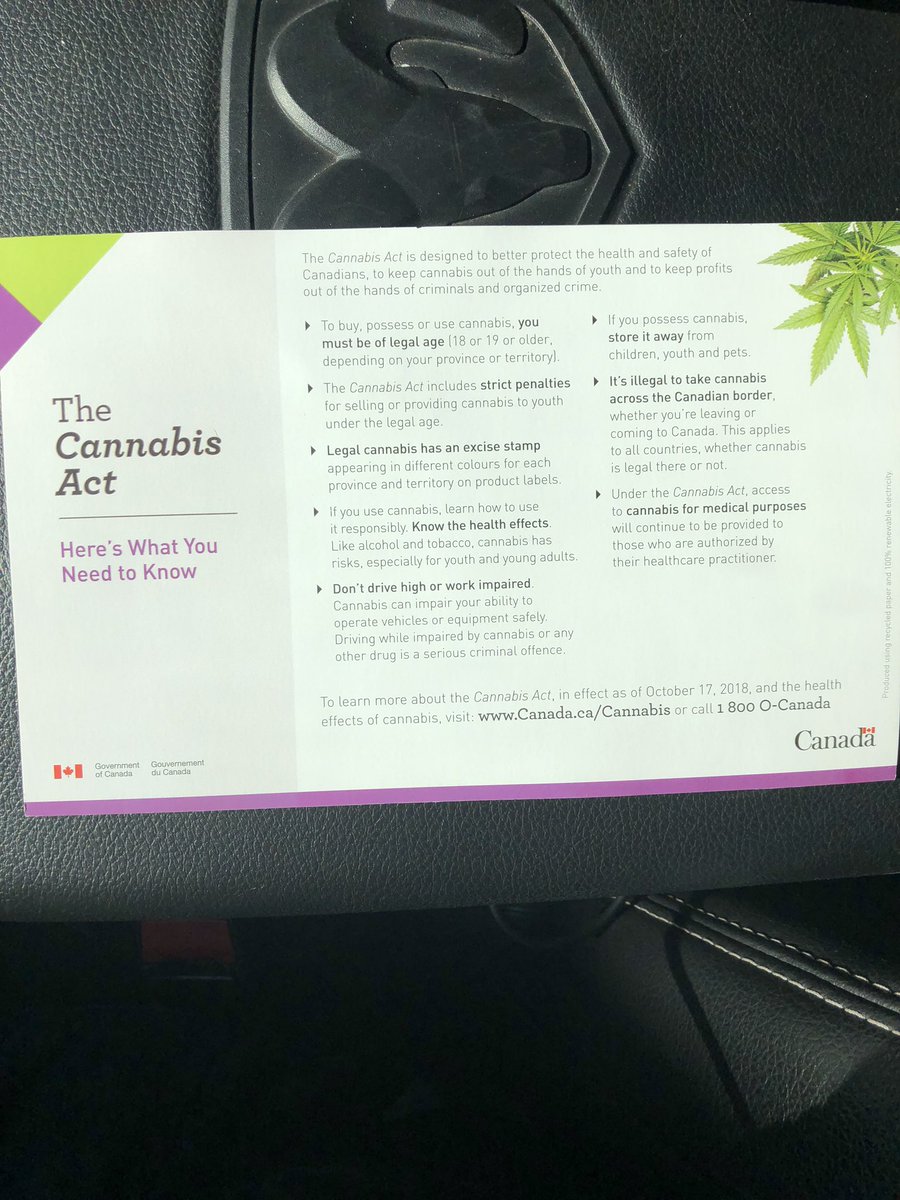 So weed is gonna legal here now. Here’s what the government wants us to know. #thecannabisact
