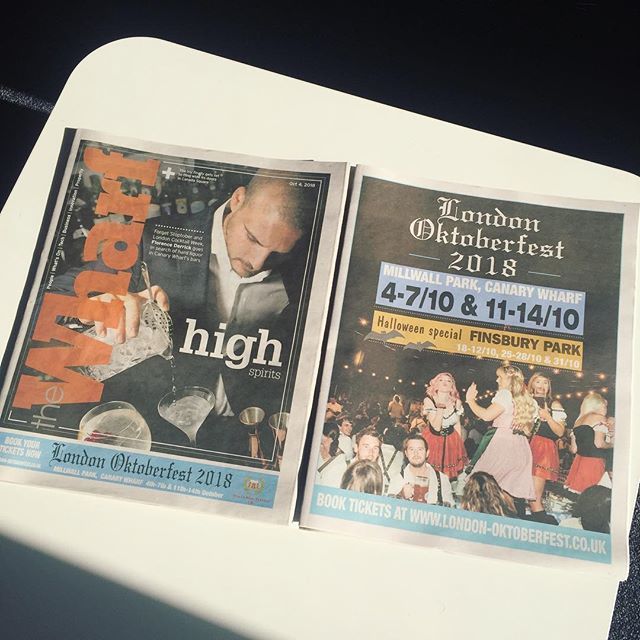 ReachTheWharf's tweet photo. Oktoberfest is back and it is in Canary Wharf! 🍻🍺🍾🥂 #oktoberfest2018 #oktoberfestcanarywharf #thewharfnewspaper #beer #germanbeers #fun #bookyourticketsnow https://t.co/hxjPLvBc5Y https://t.co/umqnOK6VVa