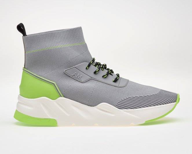 Sock Runner on our new AM020 Concept Sole with bespoke knit and rubberised panelling, part of our 'REINVENTION' collection dropping next year #anthonymiles #sneakers #sockrunner #socksneakers #concept #shoes #sneakeraddict
