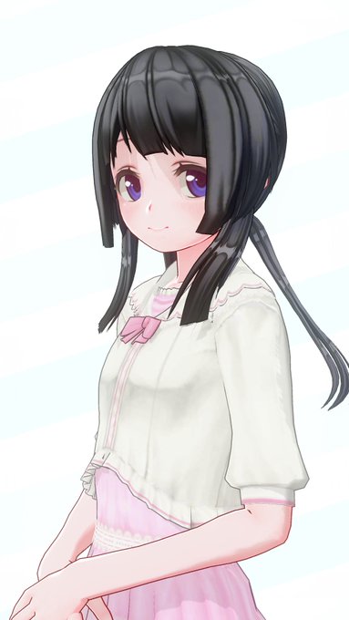 うちのハルを作りたかったんだけど、おさげが前に持ってこれなかった…
#カスタムキャスト 