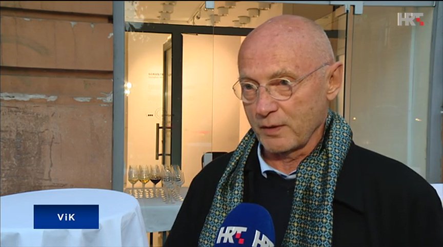 HRTkultura's tweet photo. 3⃣0⃣ godina rada na #ADU #Zagreb profesor, likovni umjetnik, redatelj i filmski snimatelj Goran #Trbuljak nije ukoričio, već uokvirio -  i to u čast svojim profesorima #Tanhofer #Babaja - priča @hrtvijesti iz kulture ▶️ https://t.co/5vlOvWd3Vm https://t.co/hjSqoWdGJK