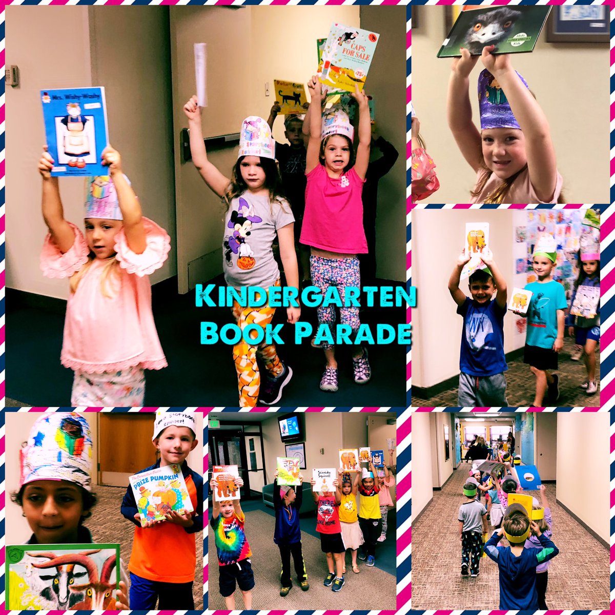It was great to see our Kindergarten readers with their favorite books!