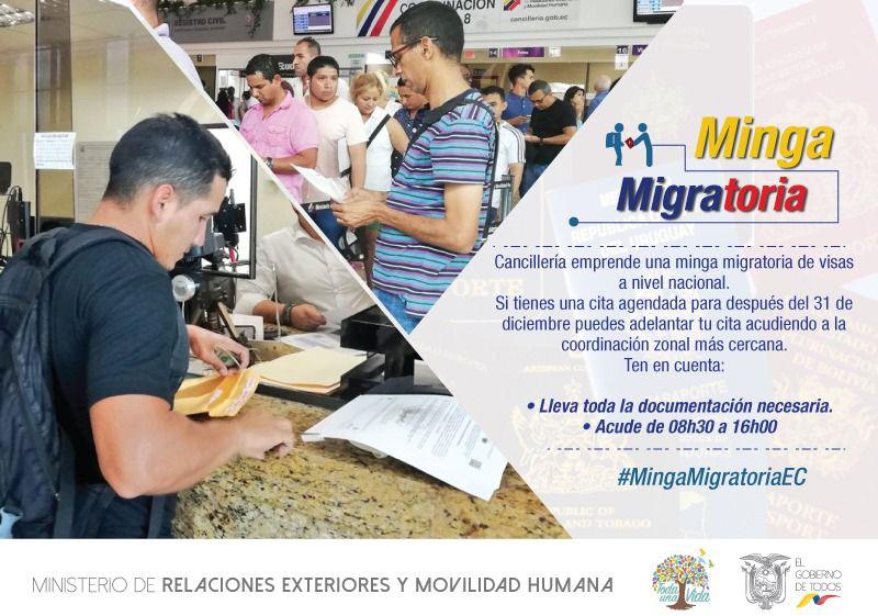 Cancillería Ecuador on Twitter "¿Tienes una cita agendada para