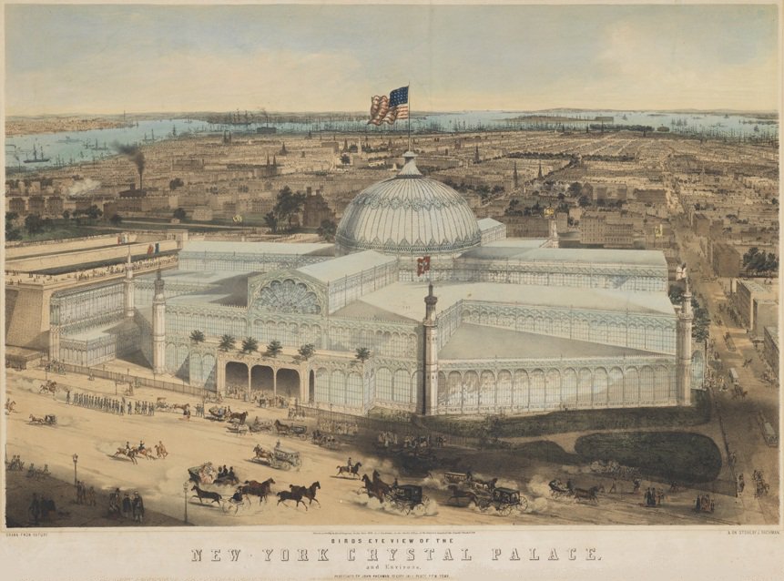 IrmoFire's tweet photo. #ThisDayInFireHistory 10/5/1858 The structure caught fire during the annual fair of the American Institute. The building which was called “fireproof,” burnt to the ground in less than thirty minutes. @NFPA https://t.co/DqLviA80E9