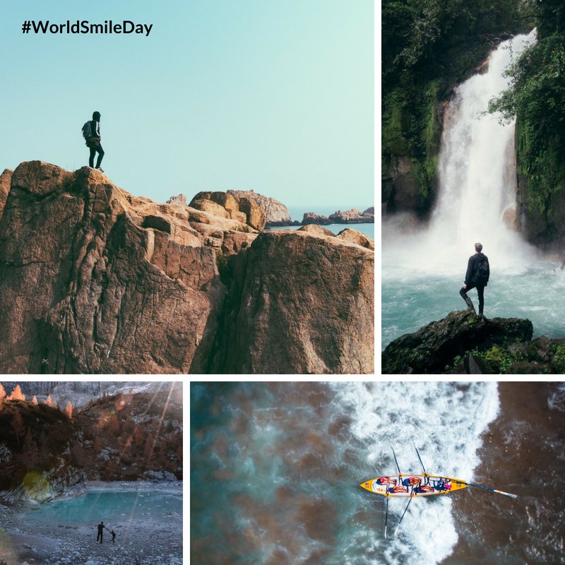 What kind of adventure puts a smile on your face? #WorldSmileDay

#Yonder #YonderOn #Upventur #WhatsYourUpventur