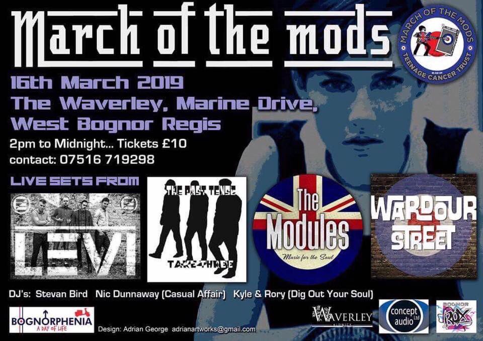 DOYSOfficial's tweet photo. ***NEW EVENT***
Bognor MOTMs 2019.

Delighted to be playing some records for the Bognor @MarchOfTheMods with #Bognorphenia &amp; #acasualaffair. Will be a great afternoon/evening this!

Tickets on sale now.

#Bognor #Event #Gig #DJs #Mod #Soul

Artwork by Adrian George https://t.co/zs5uABZFFe