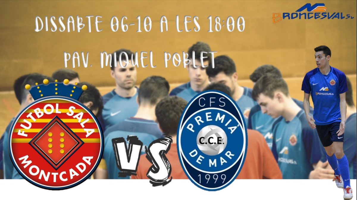 fsmontcada's tweet photo. #montcada El primer equip juga a casa! @_alexfdez @CFSCOVER #fsmontcada #cfsmontcada #broncesval https://t.co/QJmc8ma2lq
