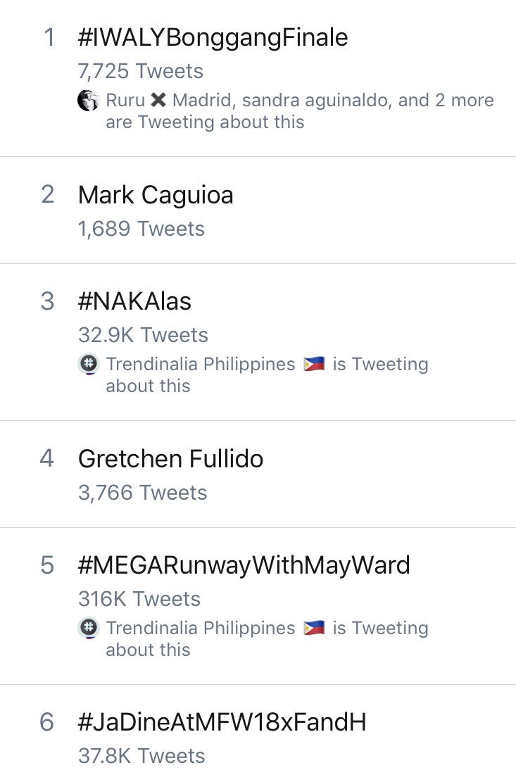 GMA_PA's tweet photo. Hindi naman halatang ang ingay n’yo mga Inday at Dong! Trending ng bongga! 👏👏👏 #IWALYBonggangFinale https://t.co/aqVlzgr5vP