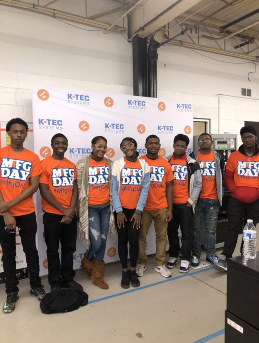KtecMI's tweet photo. #KTEC #MfgDay18 #MfgOak https://t.co/gN0rflobSd