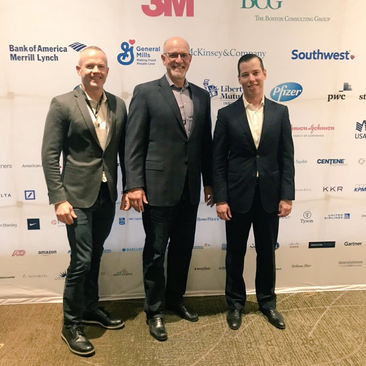 jensaudenaert's tweet image. Great start to #ROMBA2018 with @GeneralMills CEO and big-time #LGBTQ ally Jeff Harmening. Thanks for your support of @ReachingOutMBA ! #diversitymatters