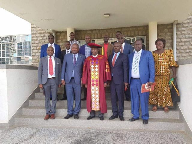KosgeiRobin's tweet photo. Congratulations sir Senator GIDEON MOI not just and pro chancellor but also a graduand of PhD in Human Letters management without even attending a single class. You now join other great philosophers like Mike sonko, waititu and Bishop Wanjiru. https://t.co/I8xgFxzHfa