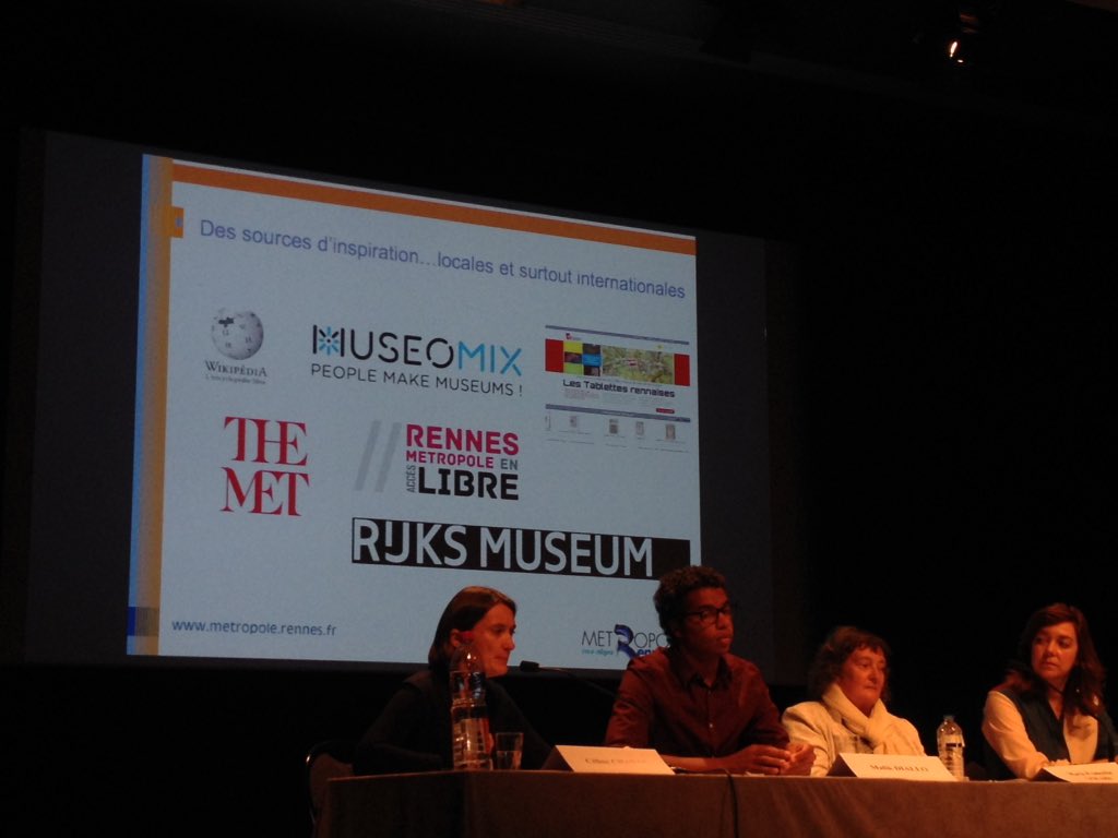 julietteMonange's tweet photo. En écho à intervention Francis #Duranthon @museumtoulouse le choix du @museedebretagne @CelineChanas : 1 portail des #collections dont plus de 60% st en données publiques "cela a fait débat dans nos équipes" mais au final beaucoup d'interaction avec les #publics #MuseeNumerique https://t.co/04jJ0zzhw5