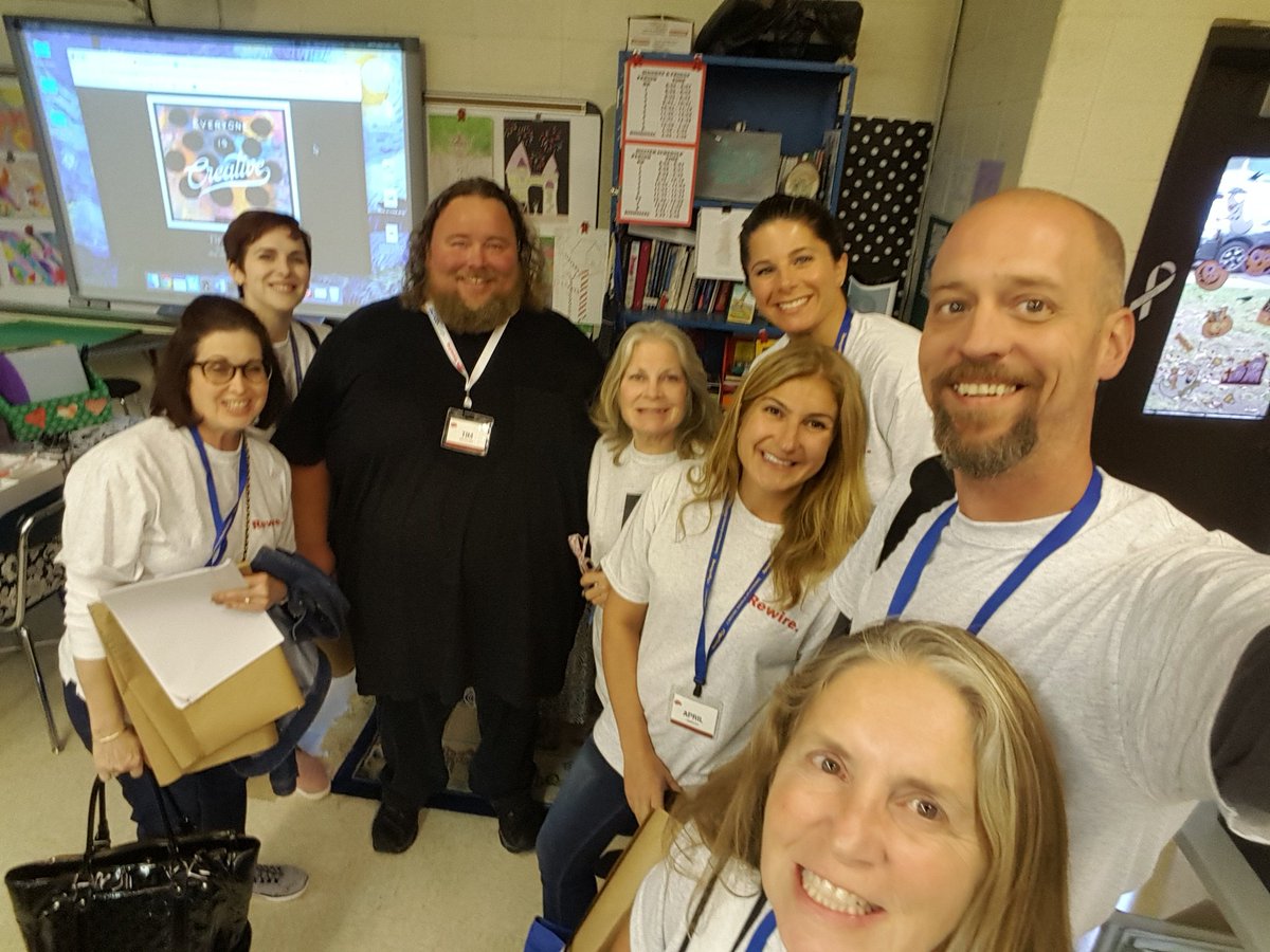 Thanks <a href="/timneedles/">Tim Needles</a> for an awesome presentation. Looking forward to getting the band together again! "DON'T STOP BELIEVIN!" @thing_4_art <a href="/april_janicki/">April Janicki</a> @CPrice5580 @lizvondee #TigerStrong #WeB4Me #rewire <a href="/OnCourseK12/">OnCourse Systems K12</a>