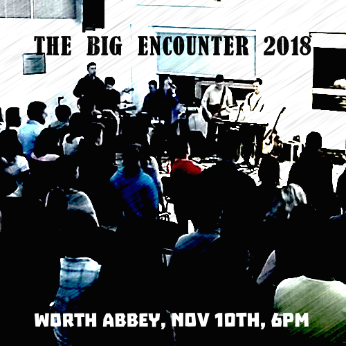 Cath_ENCOUNTER's tweet photo. Are you 16-35? Can you get to Worth Abbey on Saturday November 10th? 
One of the best evenings of worship and teaching is just around the corner... https://t.co/8rHm2KnwFB