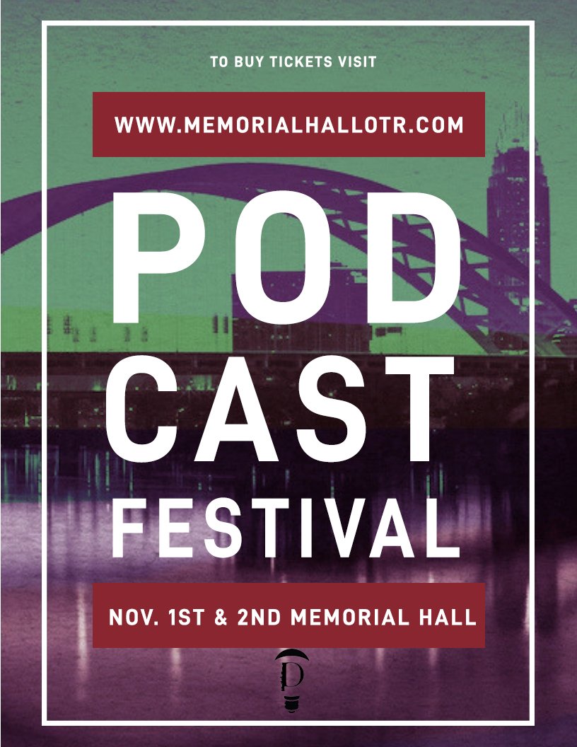 CincyPodcast's tweet photo. Ever wanted to watch live #podcasts from acclaimed shows like @PantsuitPolitic and @squirrelpodcast? Get inspired at the Cincinnati Podcast Festival on Nov. 1 &amp; 2, 2018 at #MemorialHallOTR. Buy tickets at https://t.co/kPg2p4tv3O now!
#CincyPodcastFest https://t.co/aCenNZG82G