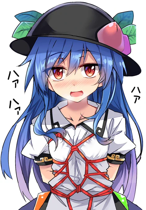 #10月5日はてんこの日
今年はこんな天子ちゃんを描きました 