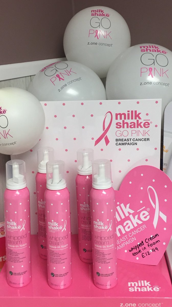 CAHairDesgn's tweet photo. NOW IN STOCK 😁
pink #whippedcream leave in Conditioner 
At a fantastic price of £12.99 money from each bottle sold is donated to Breast cancer 
Don’t miss out get yours quick and support this great cause. #milkshakeuk #lickhairsupplies #hair #garforth #salon #breastcanceraware https://t.co/4tsqEJdOXj