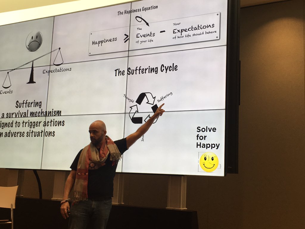 MarjonBooij's tweet image. Heel gelukkig vandaag workshop #SolveForHappy @MGawdat 😊#jelevenlangleren