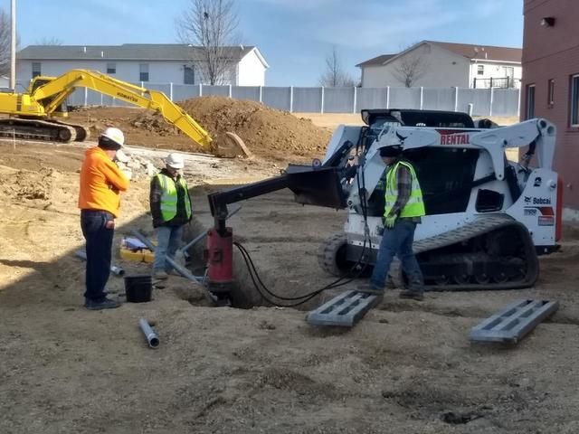 WoodsBasement's tweet photo. When the Warrenton Scenic Regional Library planned a building addition, a stable foundation was needed. Read this blog to learn more about our solution for this commercial project. https://t.co/Aks1AVEhgm https://t.co/VjVFbHVi6e
