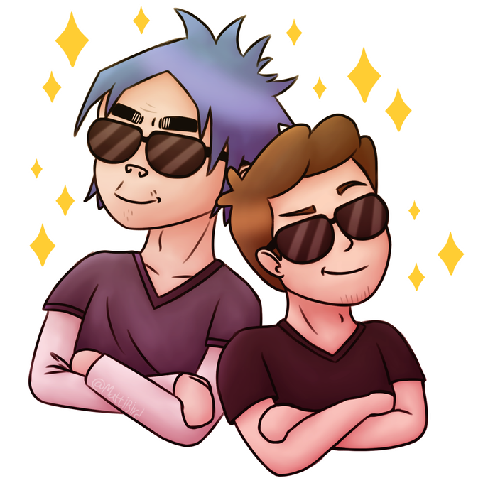 Gorillazのtwitterイラスト検索結果