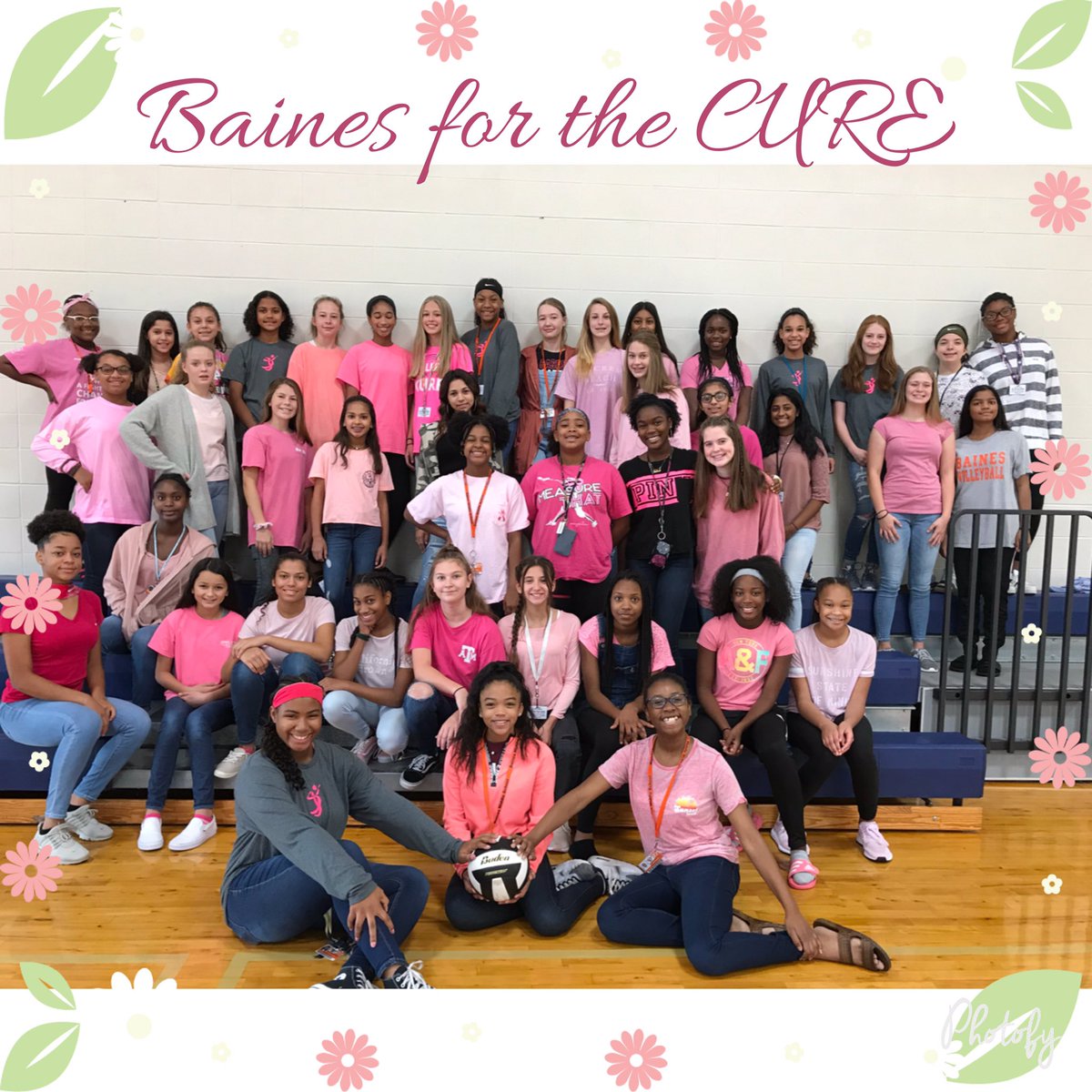Baines Athletics (@bainesathletics) on Twitter photo Annual Teacher Breakfast for the Cure. Fight like a girl! <a href="/FBISDAthletics/">Fort Bend ISD Athletics</a> <a href="/BMSLonghorns/">Baines Middle School</a> Annual Teacher Breakfast for the Cure. Fight like a girl! <a href="/FBISDAthletics/">Fort Bend ISD Athletics</a> <a href="/BMSLonghorns/">Baines Middle School</a>