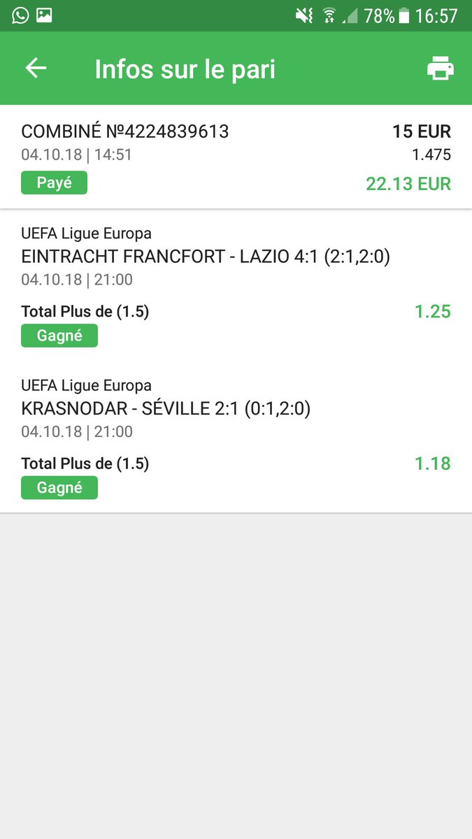 MatchupProno's tweet image. Et puis voilà, les over qui passent tout le temps en Europe ligue

#teamparieurs