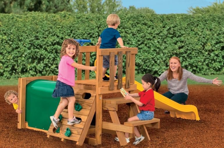 shedsdotcom's tweet photo. NEW ARRIVALS! Check out our selection of kid's playsets for backyard fun from Sheds .com! #Kids #Backyard #PlaySets https://t.co/LdYMWJ2Jkj https://t.co/iou5oZqTyi