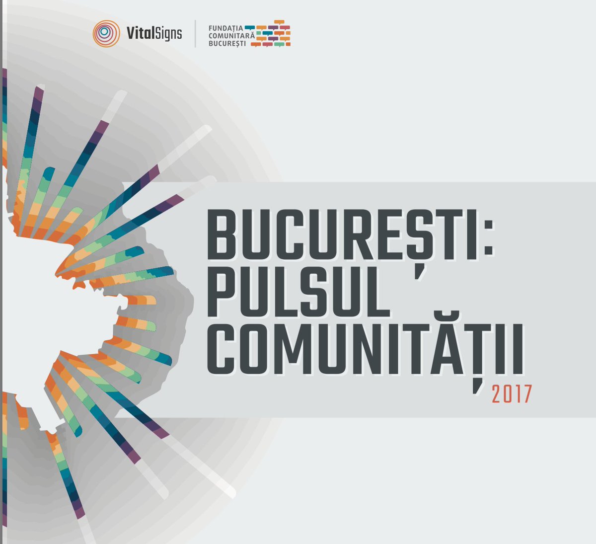 Bucharest Community Foundation presenting Vital Signs, a methodology capturing the quality of life in the city: ”From the twelve, we chose to work most on the topic of belonging, because a lot of positive things will come if we feel more at home in this city.” Alina Kasprovschi