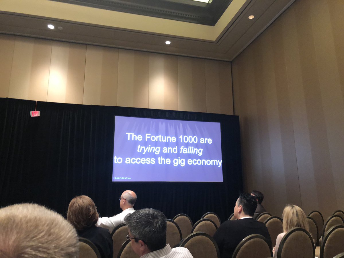 Bridging the gap with the #MSP,#VMS and helping the #Fortune1000 access  #gigeconomy @FulcrumWorks @SoulSalarySean @UnionBank @SIAGigE #GigE2018 #ContingentWork