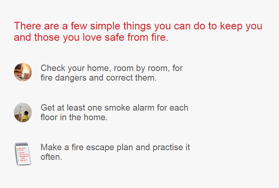westmeathcoco's tweet photo. You can protect yourself and your loved ones against fire with 3 simple steps:
• Check your home for fire dangers
• Get a smoke alarm for each floor
• Make a fire escape plan
#18FSW #SmokeAlarmsSaveLives https://t.co/5rjMK9w2sp