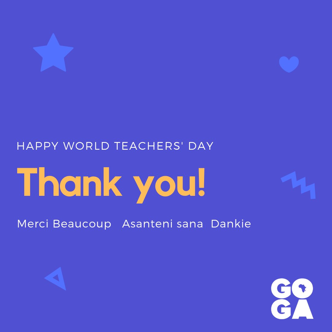 GOGAProject's tweet photo. Share a story about a teacher who inspired you for life. #ThankATeacher
#WorldTeachersDay #STEM #GoLab #Graasp https://t.co/WJNUAMgLow