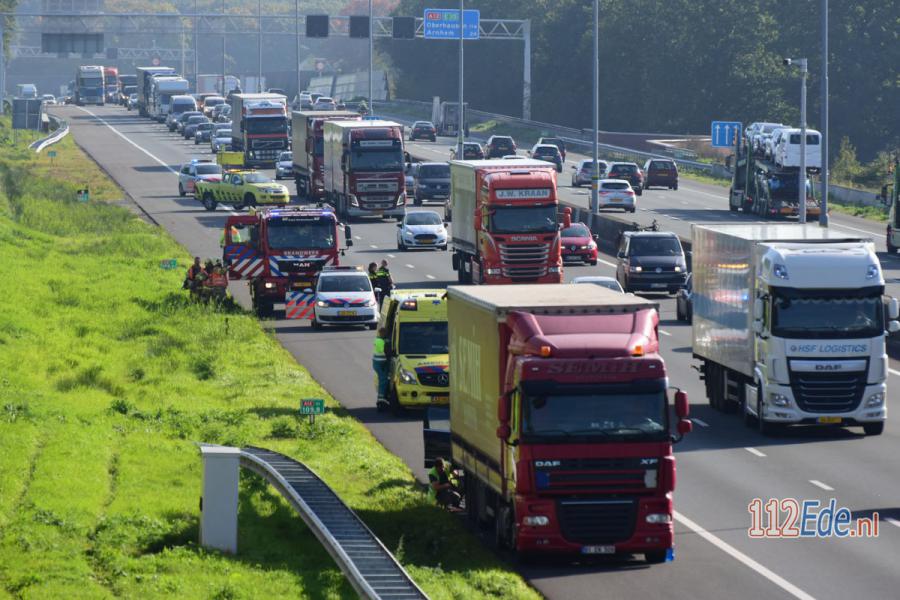 🚨 File na aanrijding op de A12 ter hoogte van afslag Wageningen 112.press/QmPnmr 112Ede https://t.co/oqwNLMRn0O