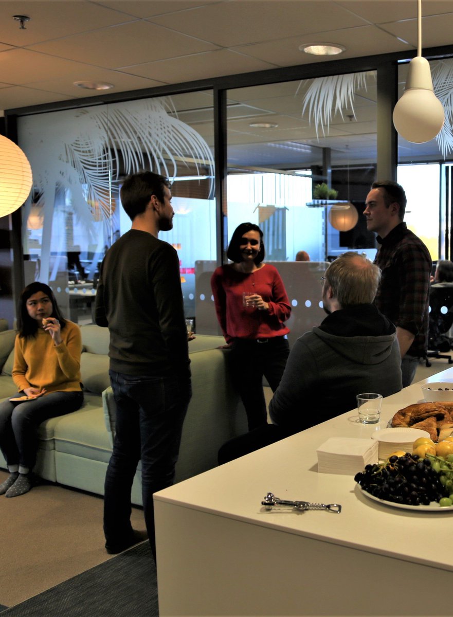 BRN_Tech's tweet photo. Yesterday we met our this year's fantastic Junior Campers for the first time at our Pre-Afterwork! They were super excited for the week to come, and so are we! We will keep you posted on what's happening in the camp next week here in Twitter! #CodeintheWoods https://t.co/xhTwry9nIN